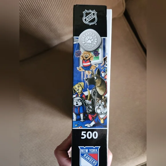 NY Rangers 500 piece puzzle - Picture 2 of 3